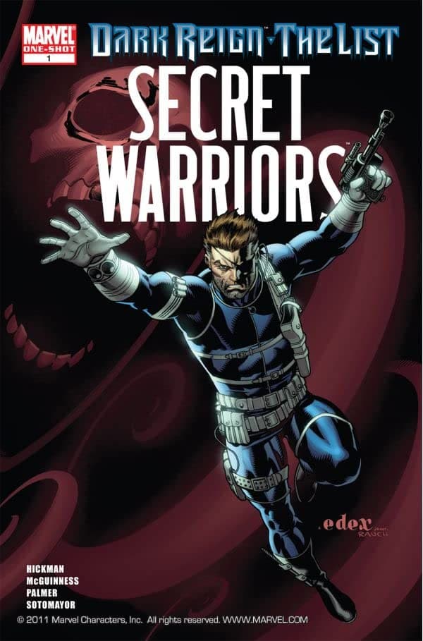 Dark Reign: The List - Secret Warriors One-Shot cover — © Marvel Comics