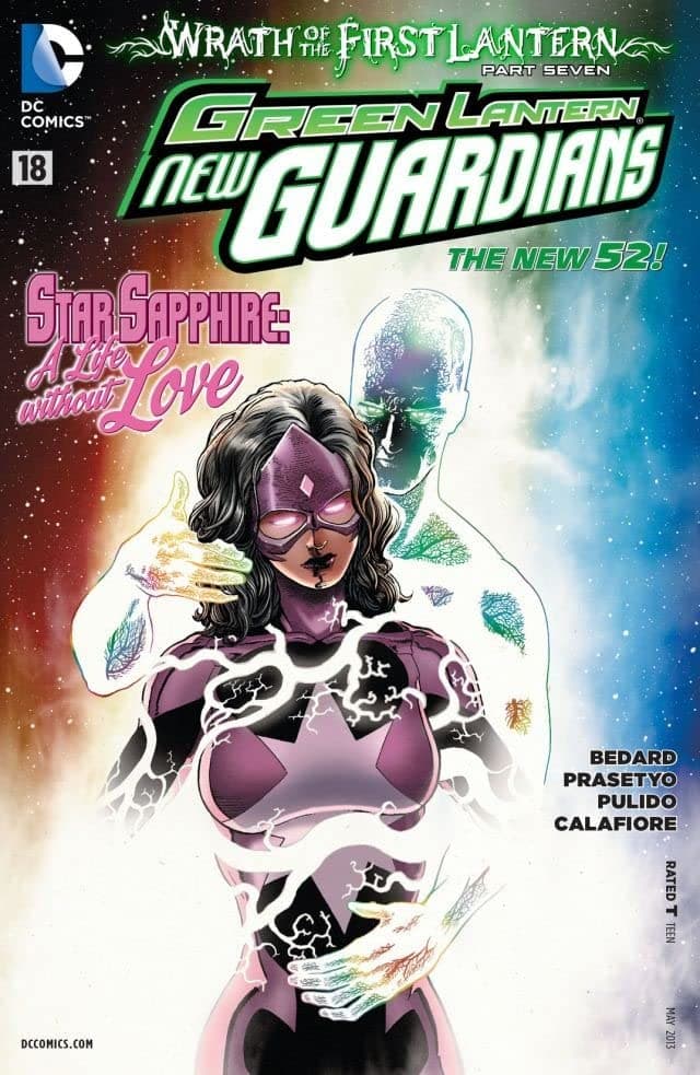 Green Lantern: New Guardians #18 cover