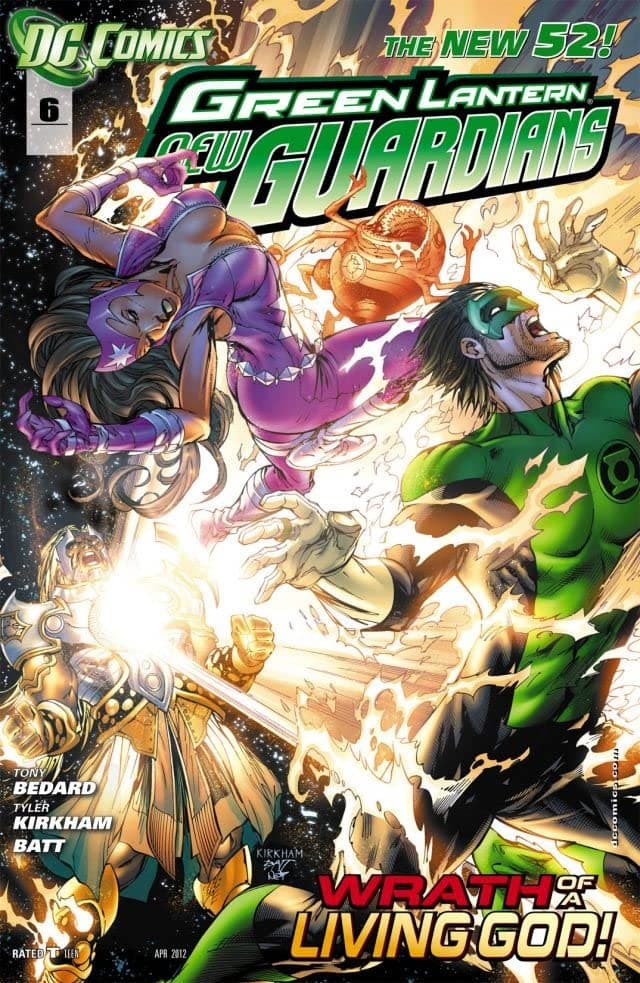 Green Lantern: New Guardians #6 cover