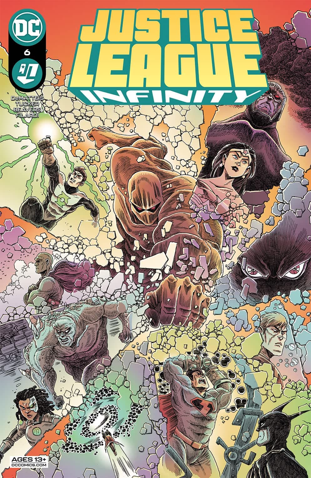 Justice League Infinity #6 cover