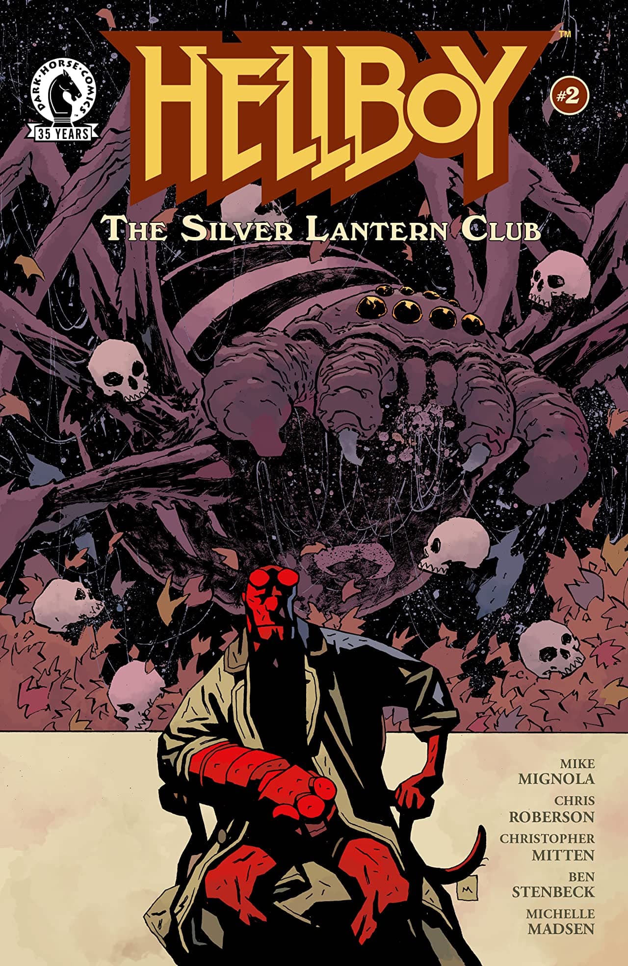 Hellboy: The Silver Lantern Club #2 cover