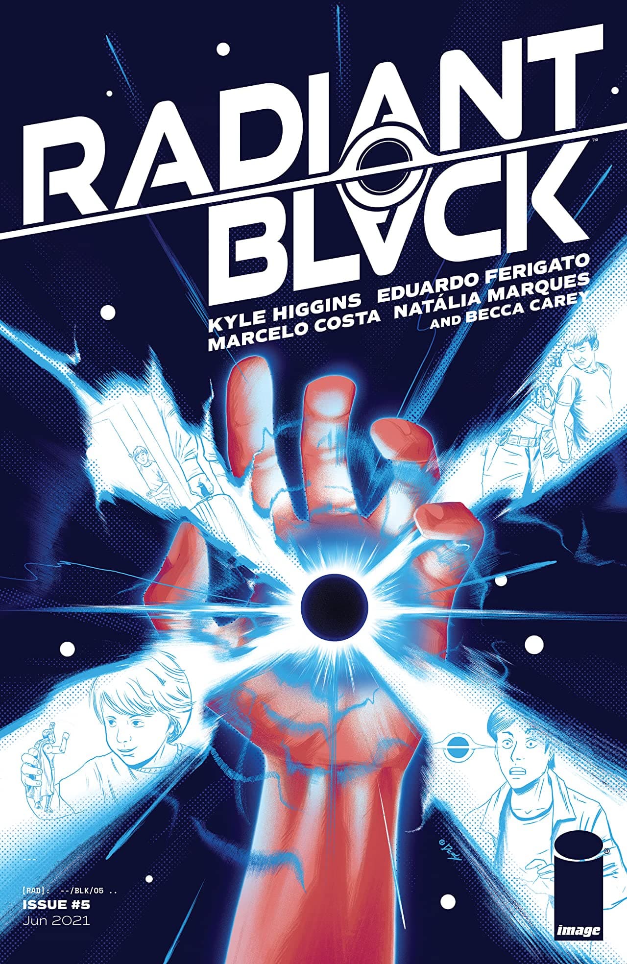 Radiant Black #5 cover