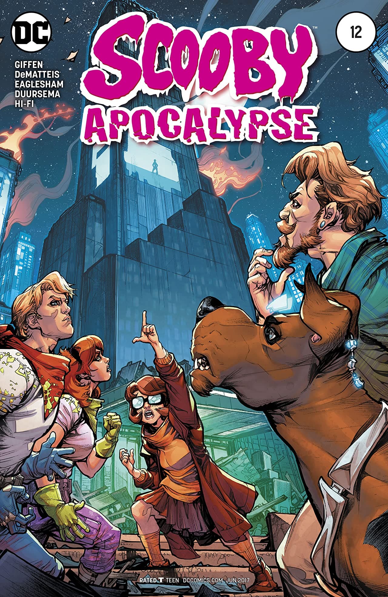 Scooby Apocalypse #12 cover