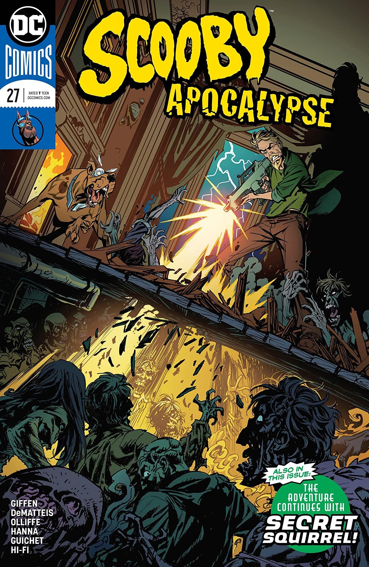 Scooby Apocalypse #27 cover