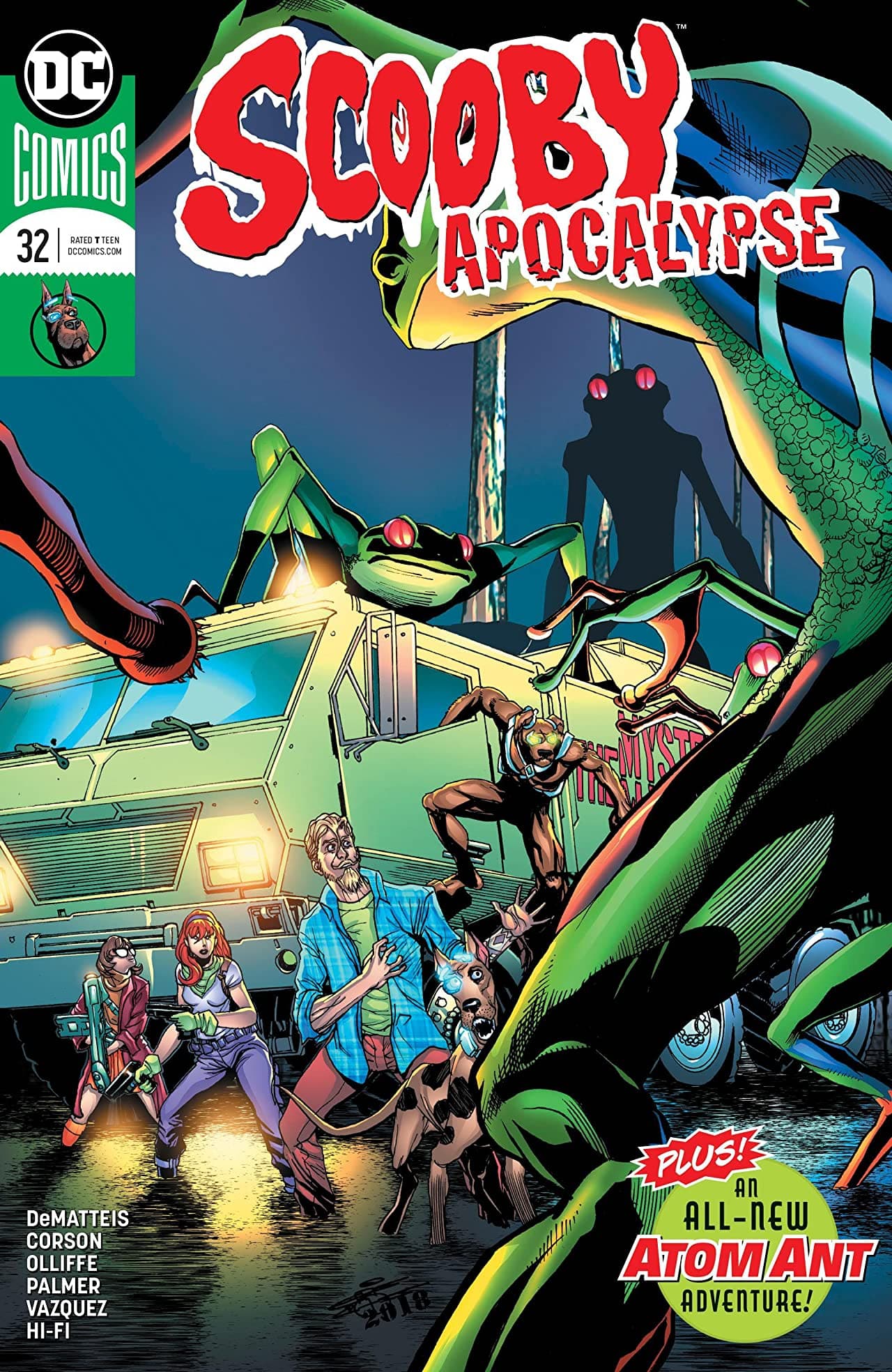 Scooby Apocalypse #32 cover