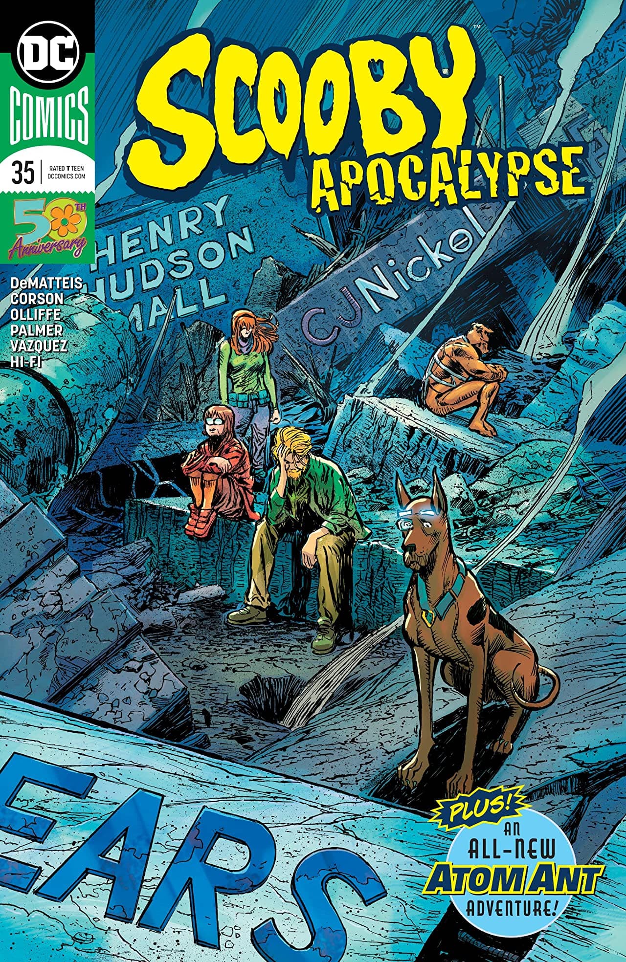 Scooby Apocalypse #35 cover