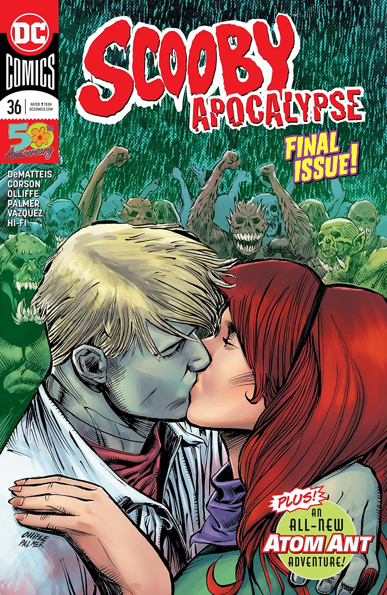 Scooby Apocalypse #36 cover