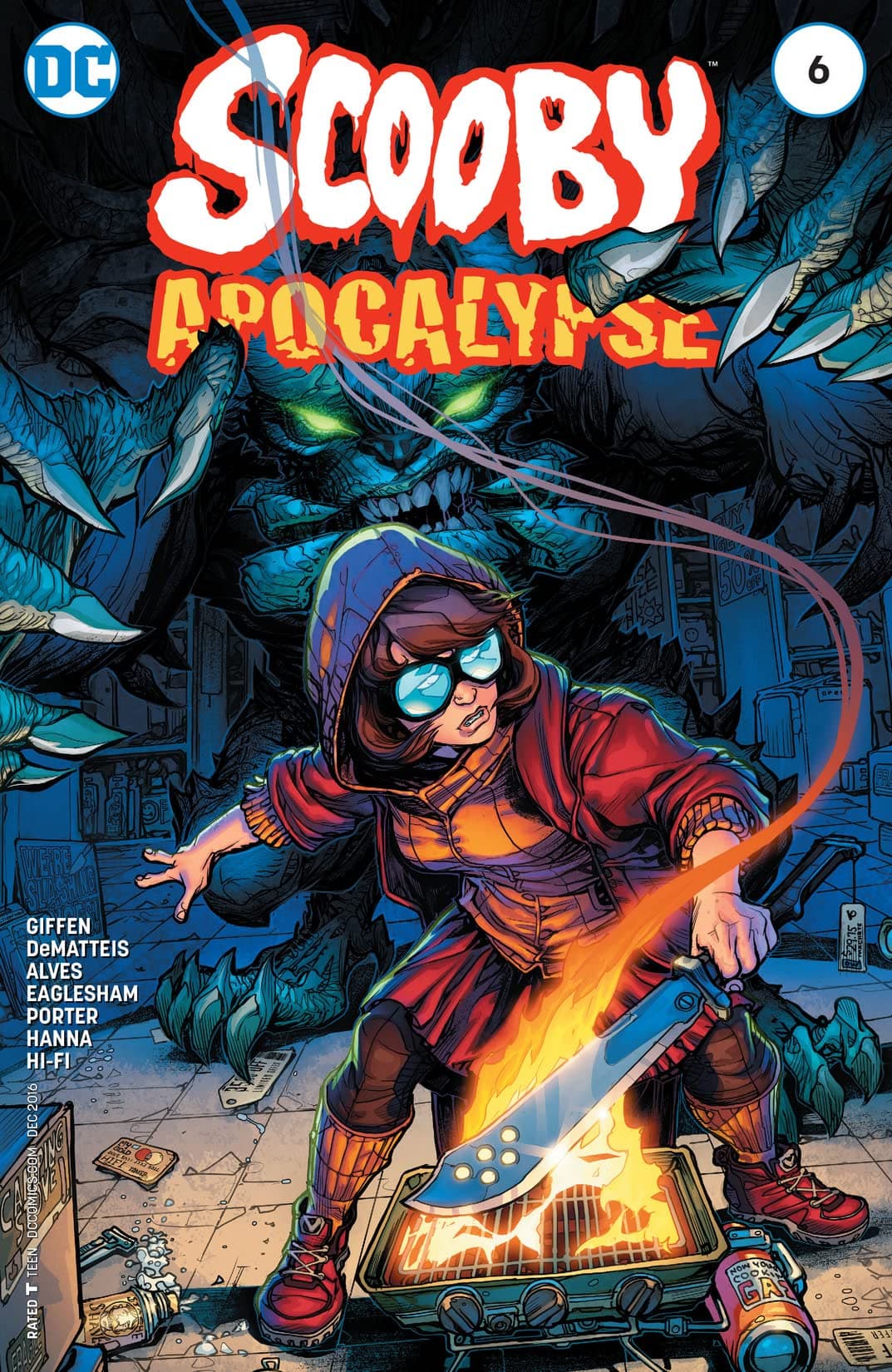 Scooby Apocalypse #6 cover