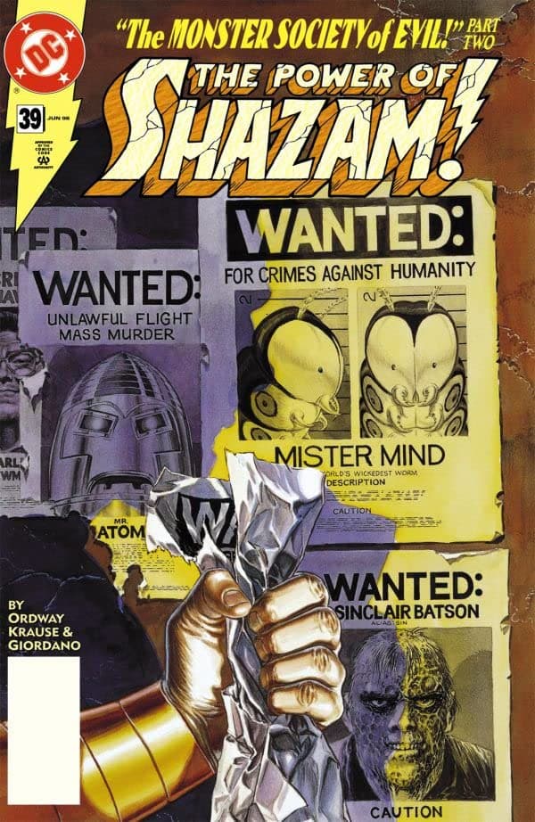 The Power of SHAZAM! #39 cover