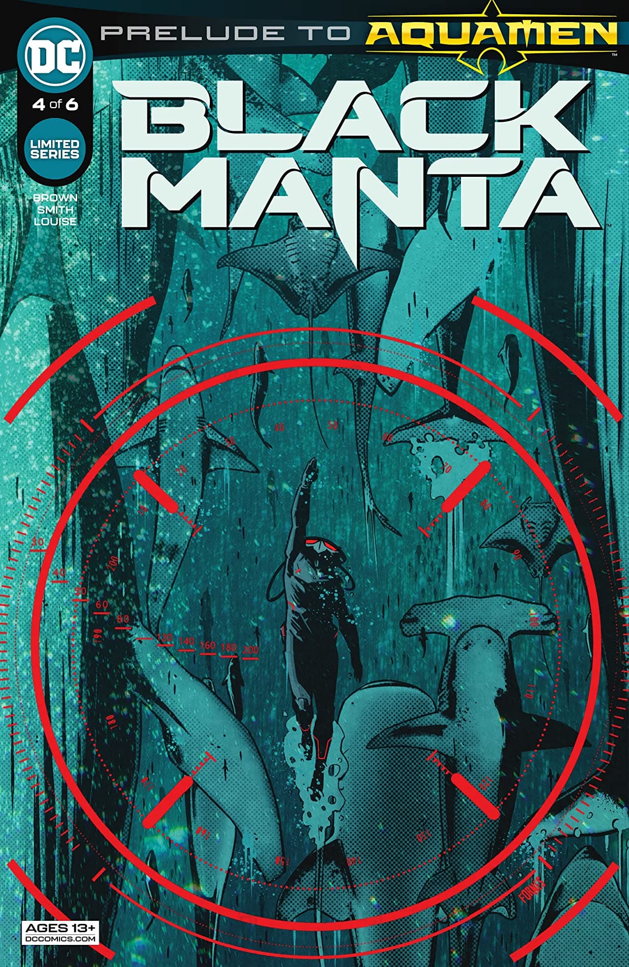 Black Manta #4 cover