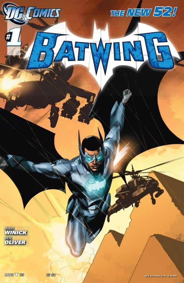 Batwing #1 cover