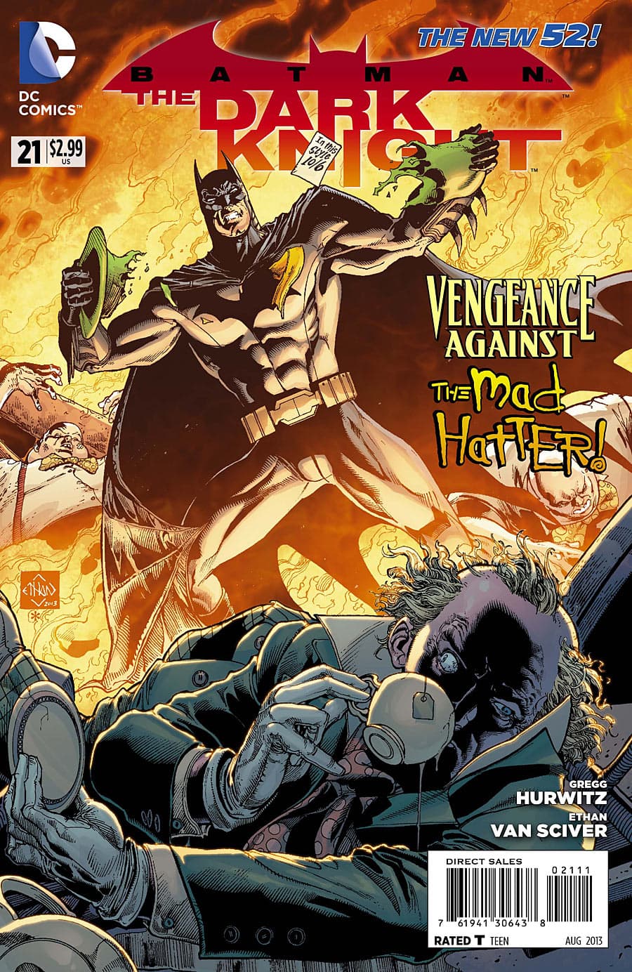 Batman: The Dark Knight #21 cover