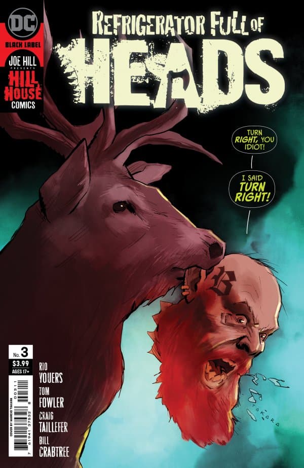 Refrigerator Full of Heads #3 cover