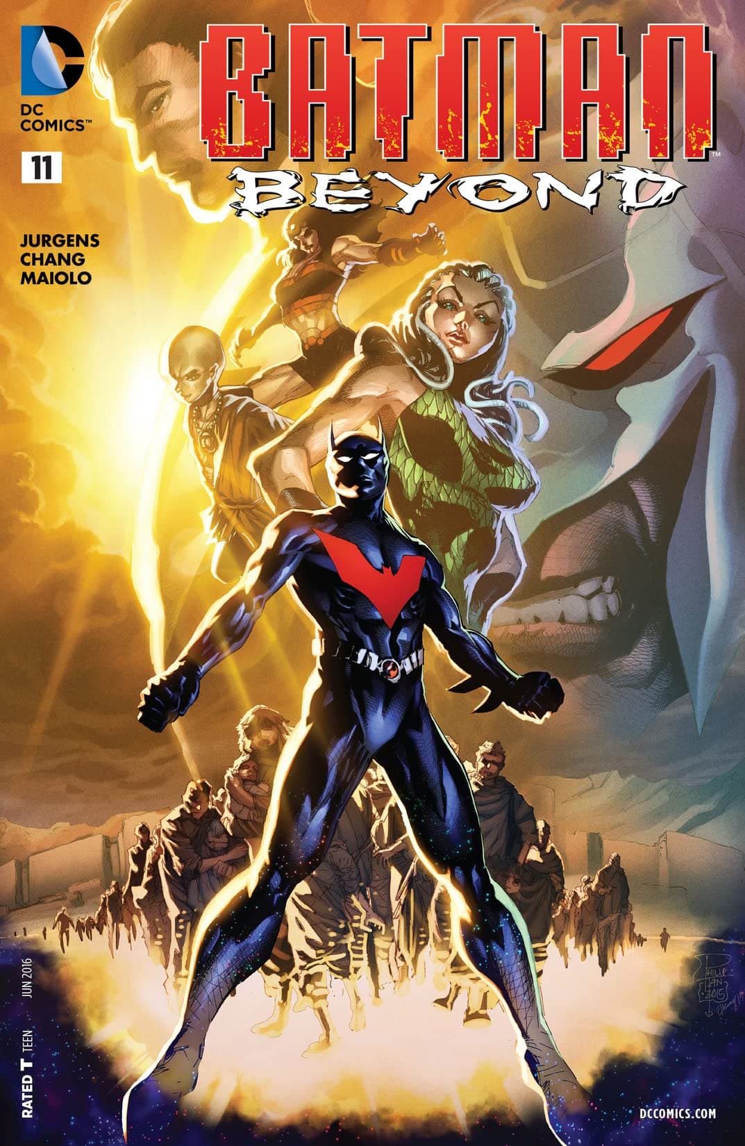 Batman Beyond #11 cover