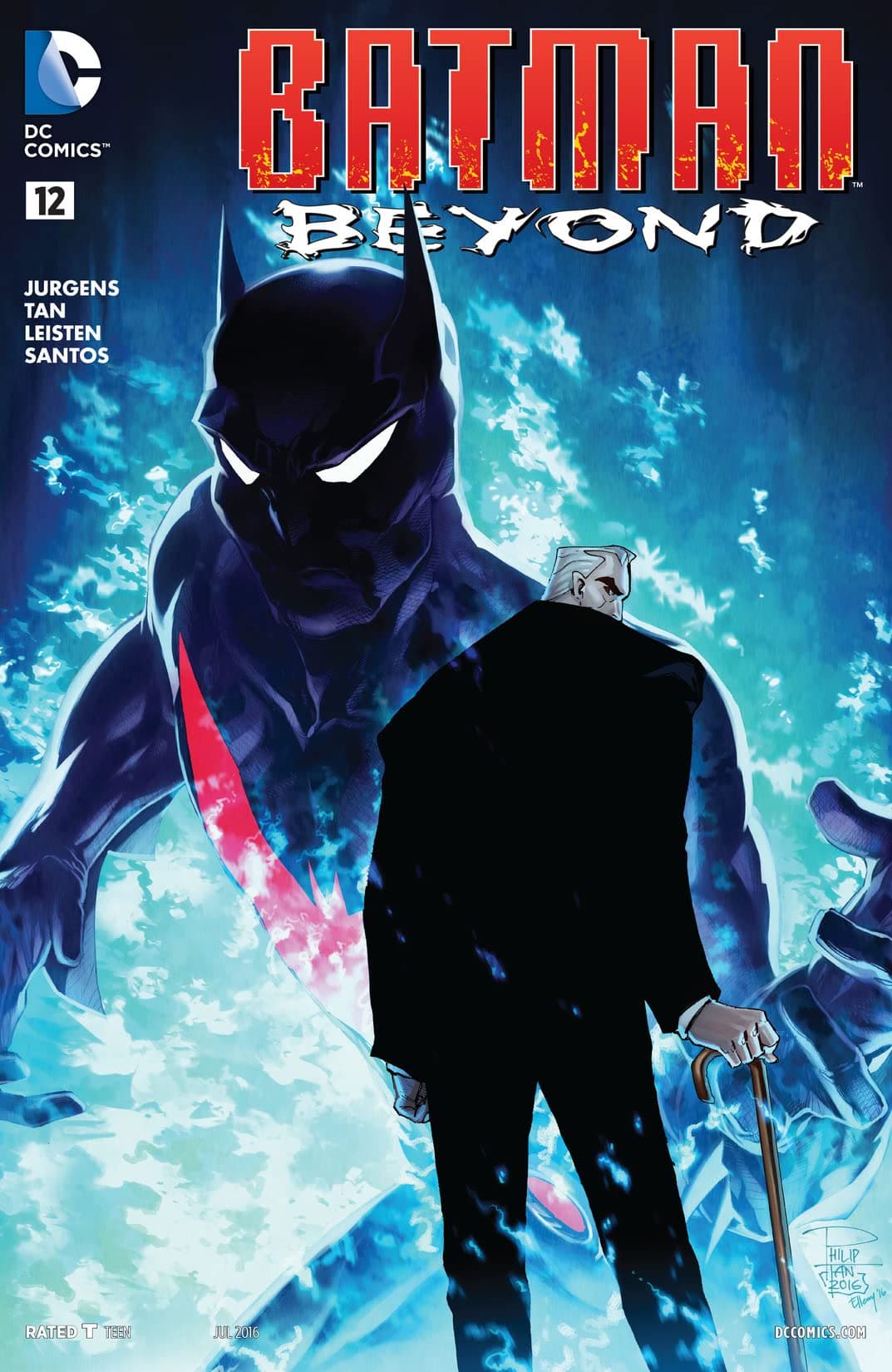 Batman Beyond #12 cover