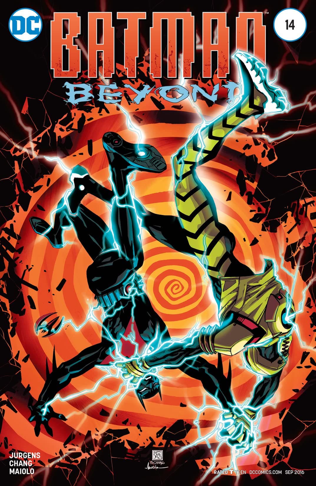 Batman Beyond #14 cover