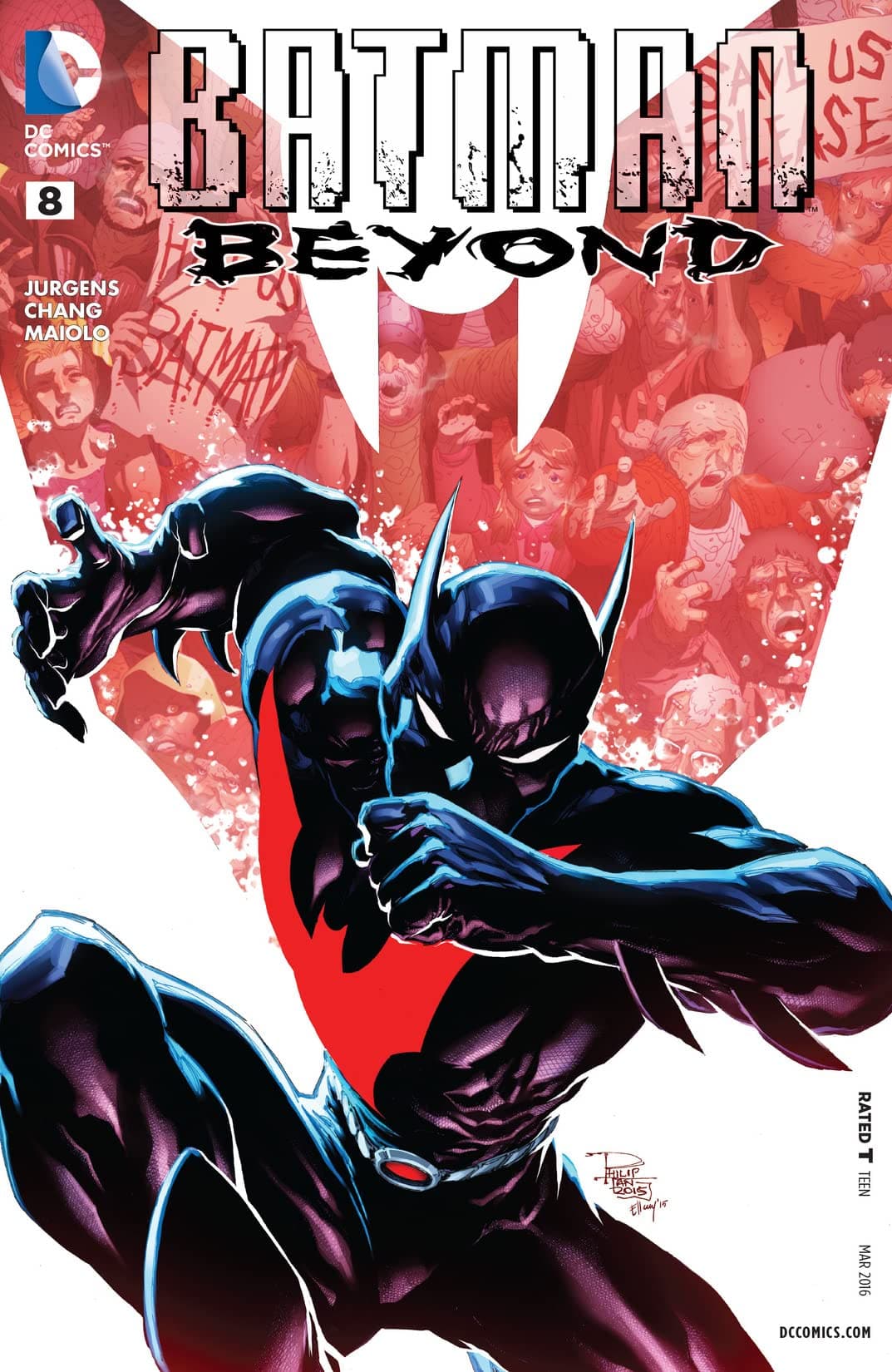 Batman Beyond #8 cover