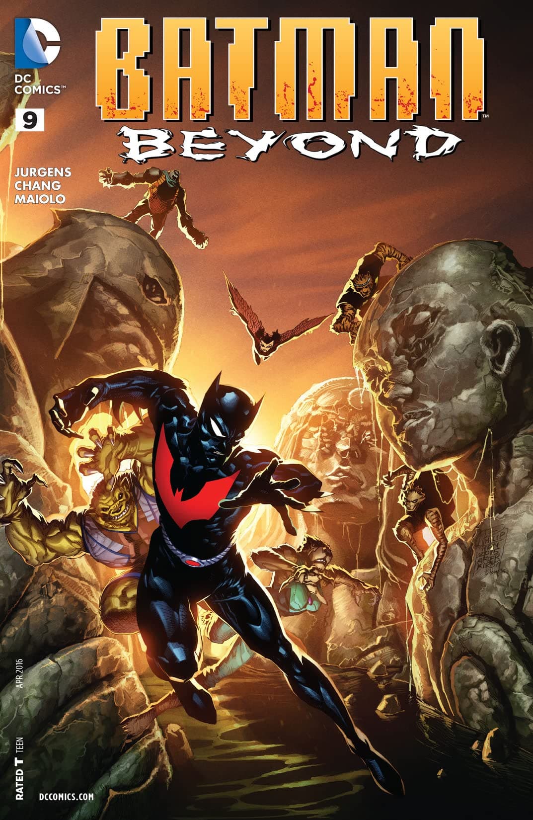 Batman Beyond #9 cover