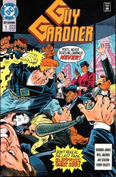 Guy Gardner #5 cover