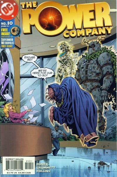 The Power Company #10 cover