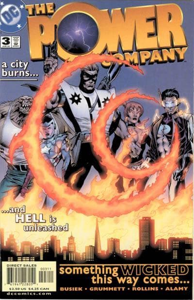 The Power Company #3 cover