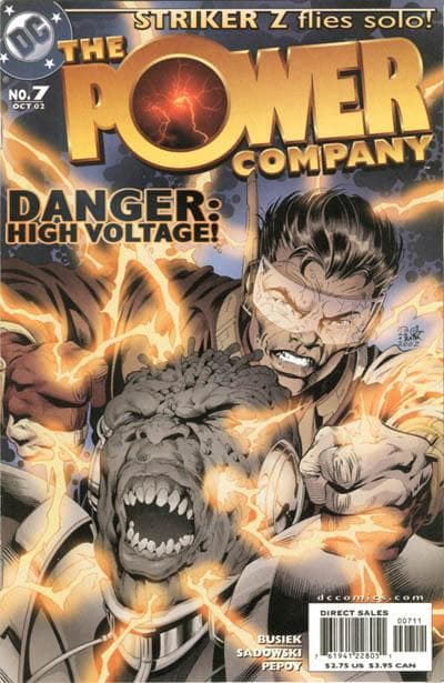 The Power Company #7 cover