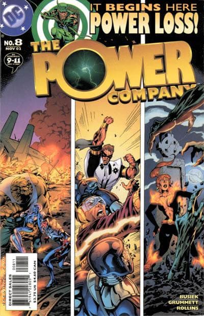 The Power Company #8 cover