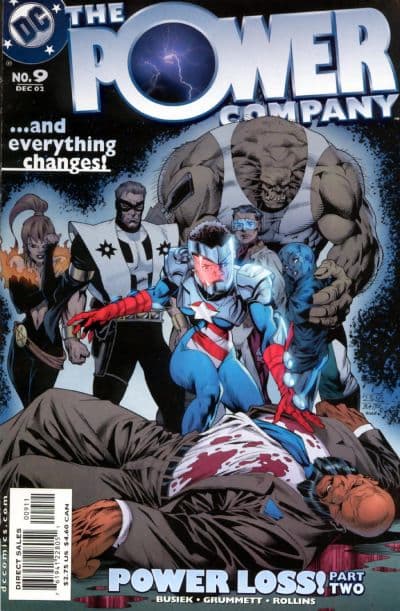 The Power Company #9 cover