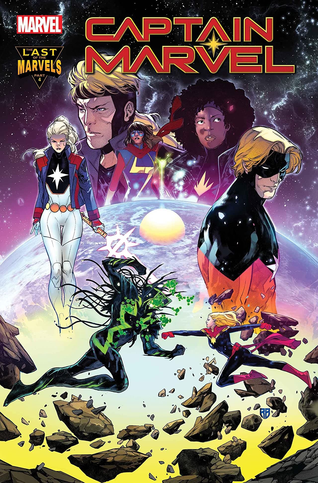 Captain Marvel #35 cover
