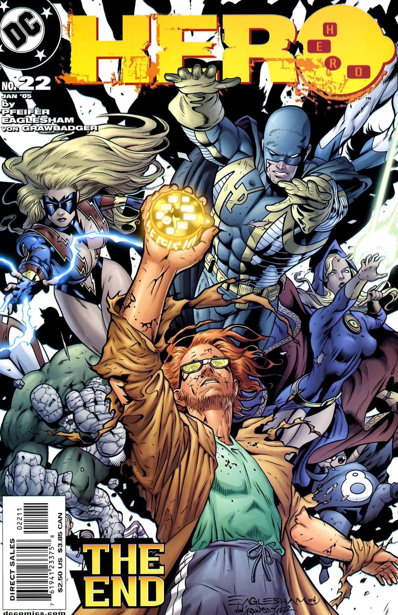 H-E-R-O #22 cover