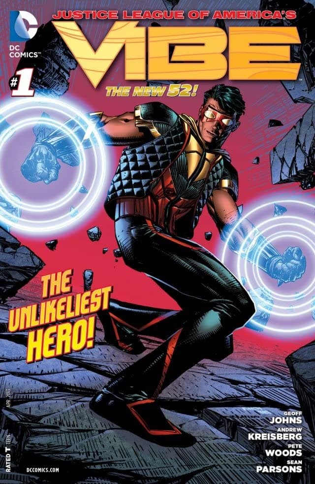 Justice League of America's Vibe cover — © DC Comics