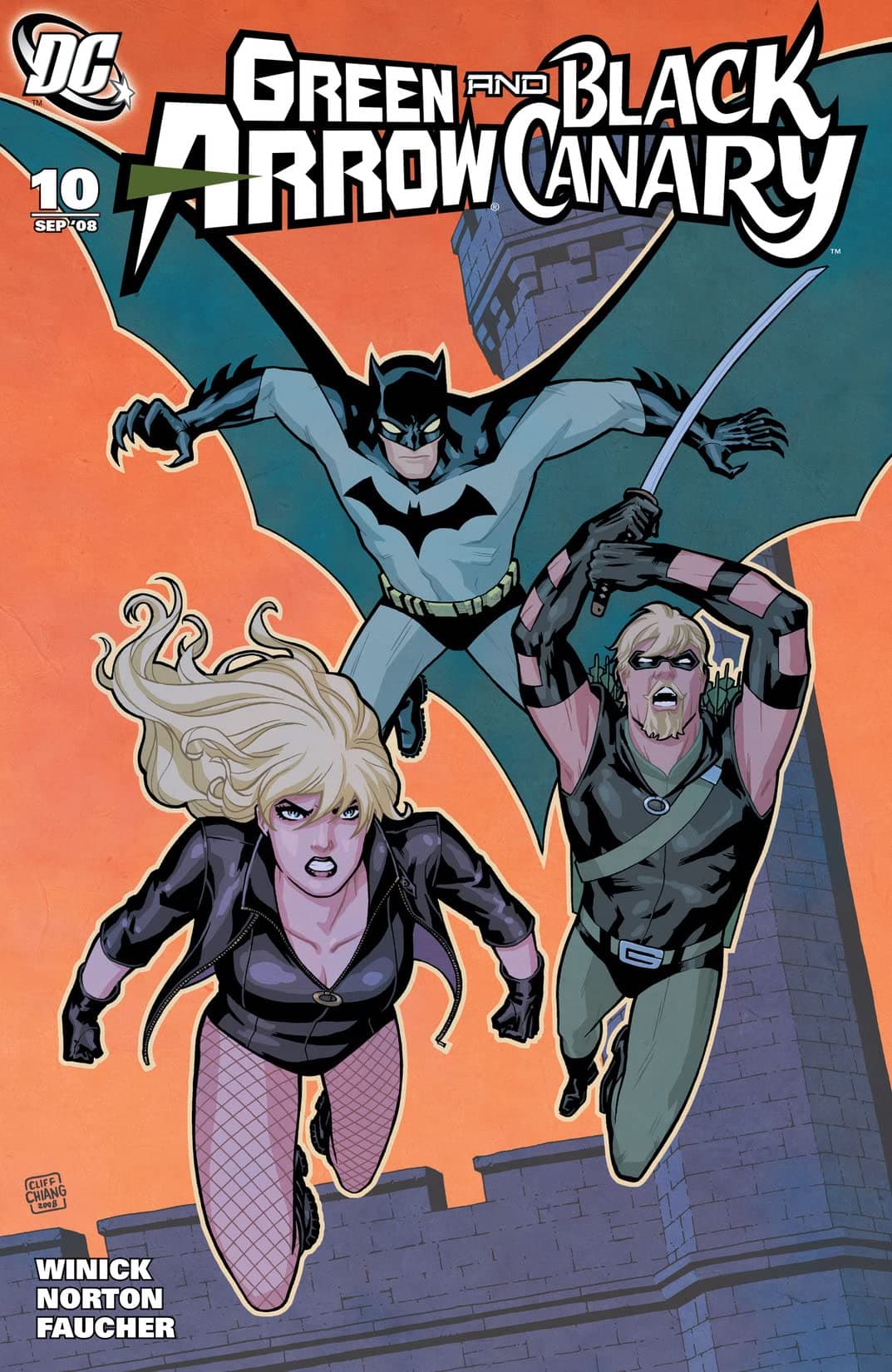 Green Arrow/Black Canary #10 cover