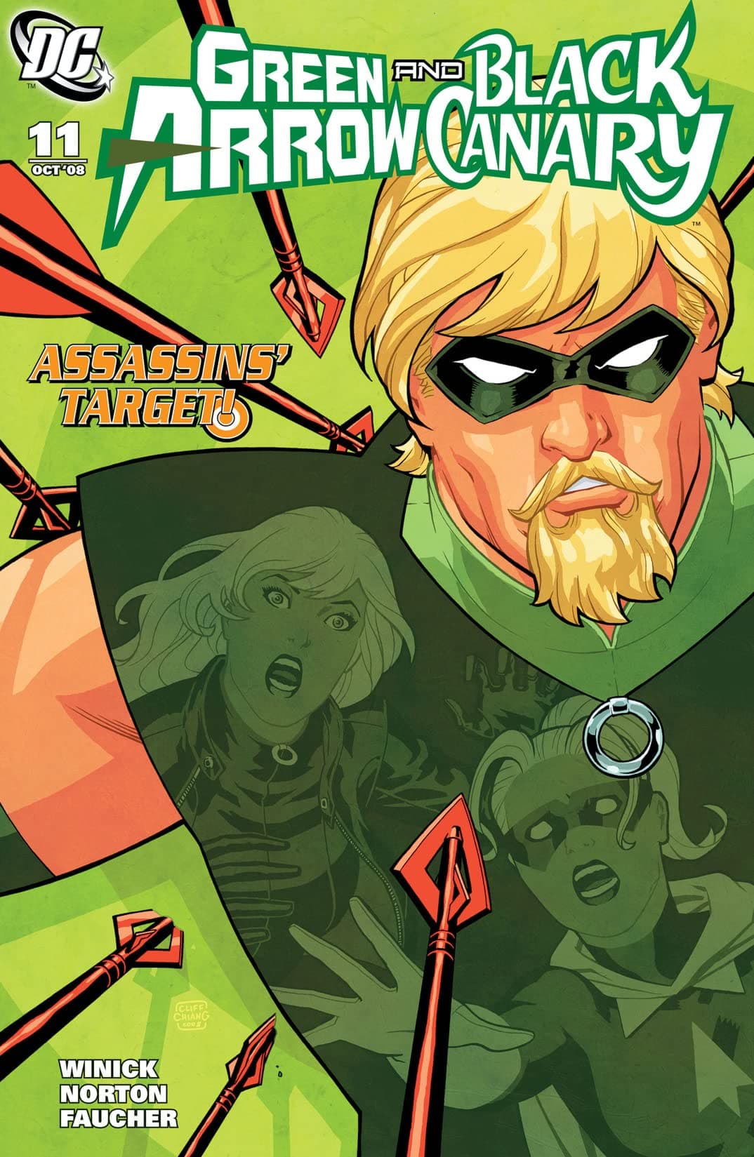 Green Arrow/Black Canary #11 cover