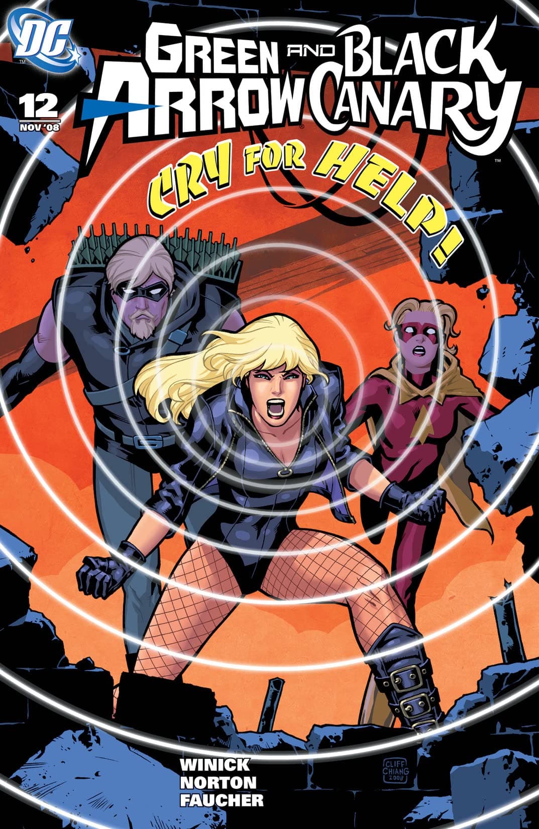 Green Arrow/Black Canary #12 cover
