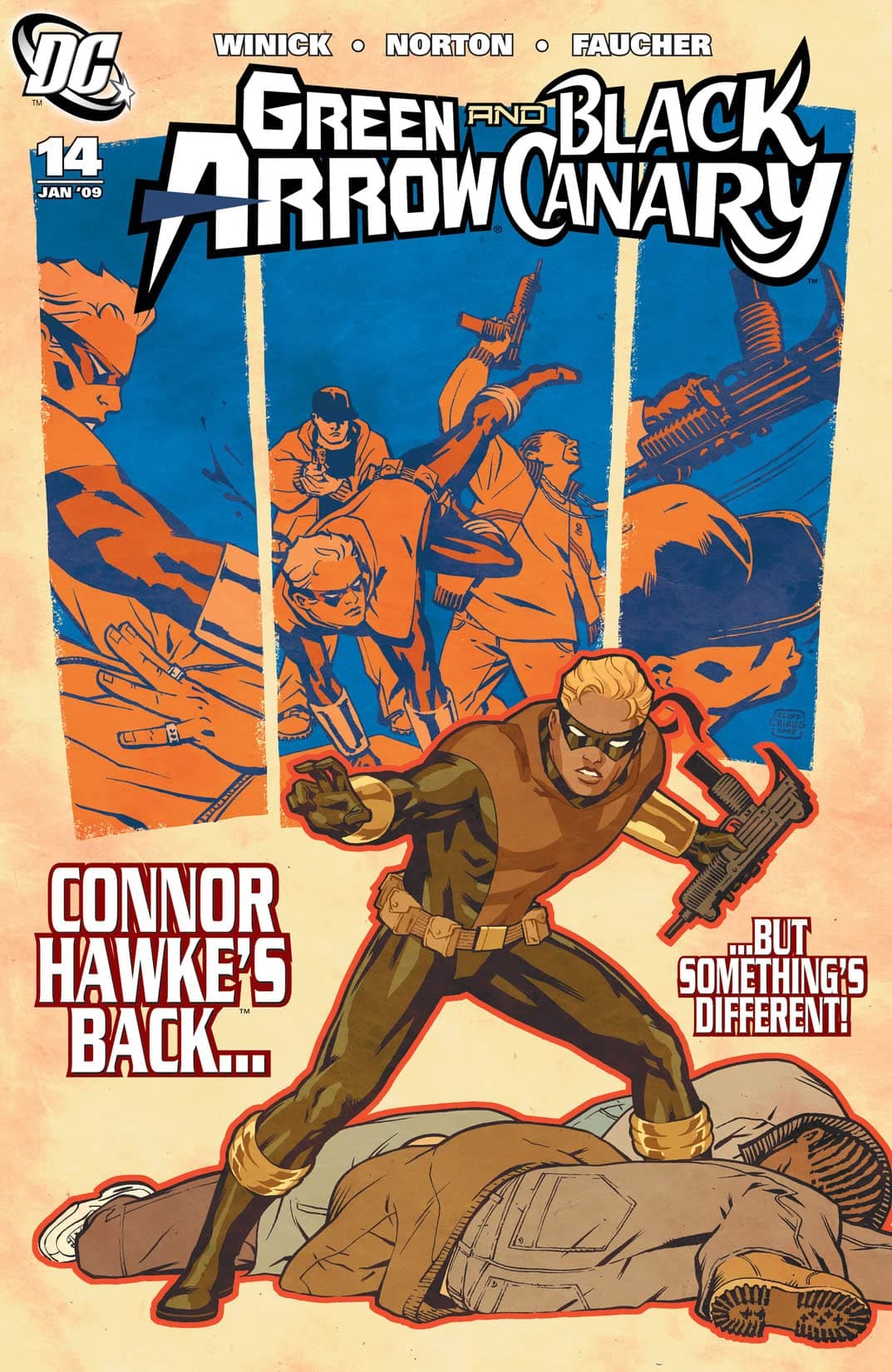 Green Arrow/Black Canary #14 cover