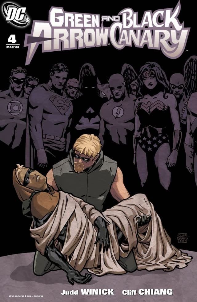Green Arrow/Black Canary #4 cover
