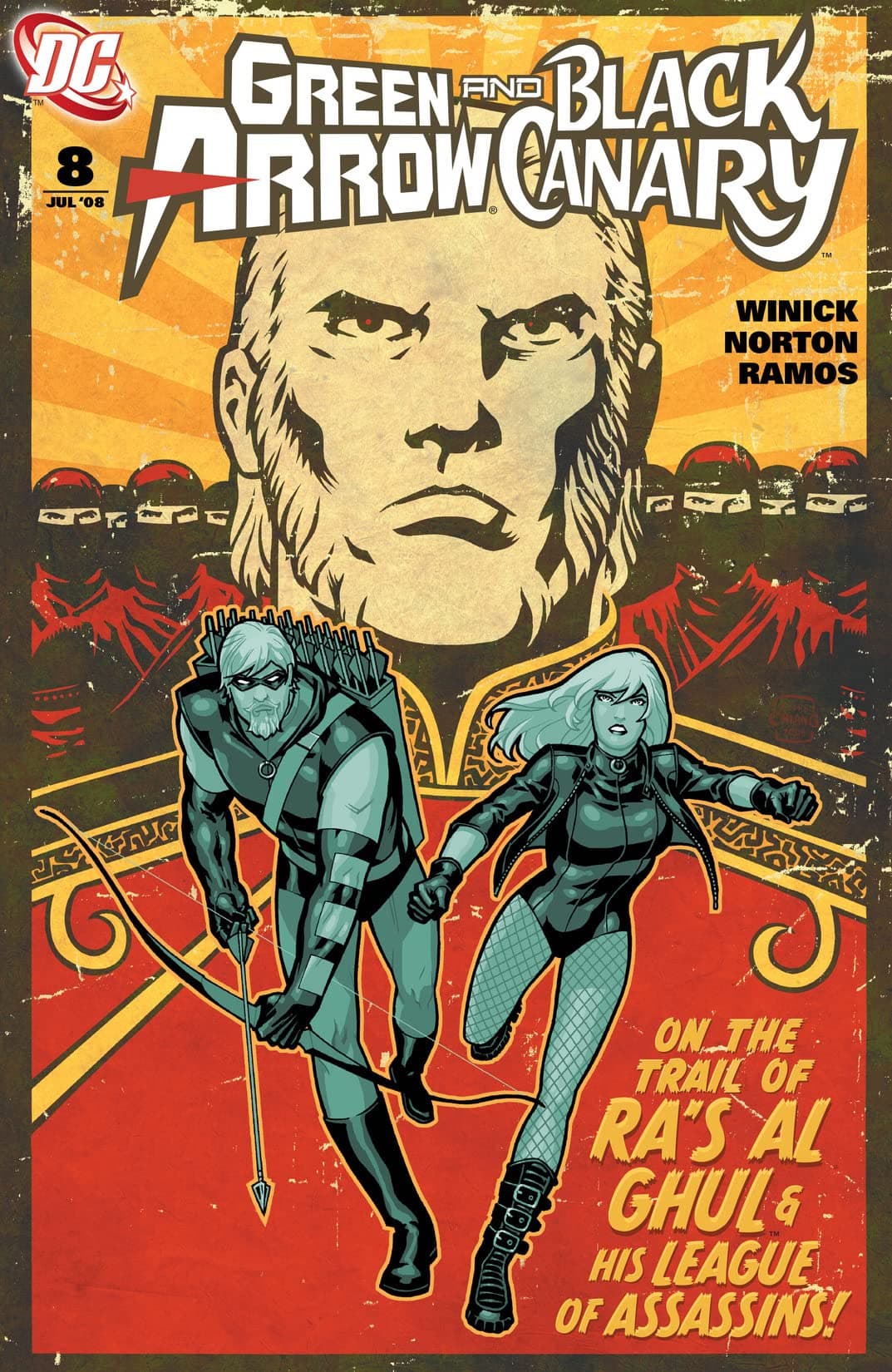 Green Arrow/Black Canary #8 cover