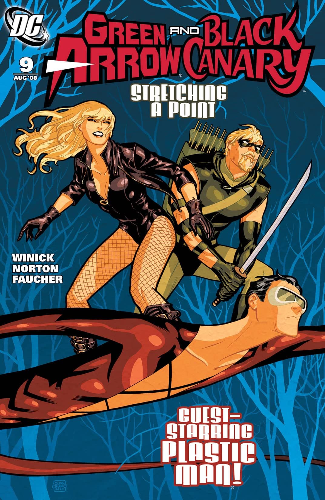 Green Arrow/Black Canary #9 cover