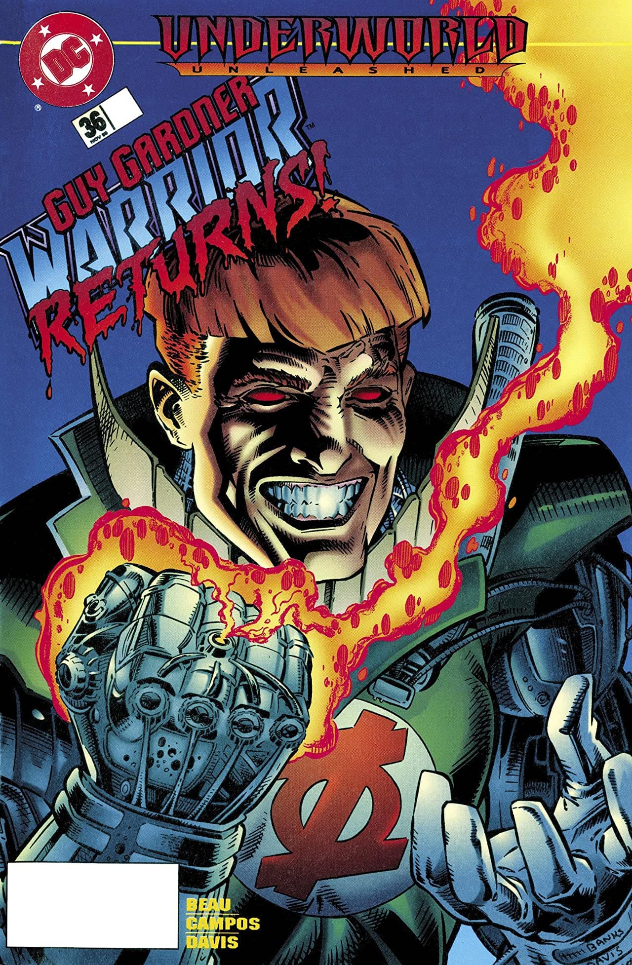 Guy Gardner: Warrior #36