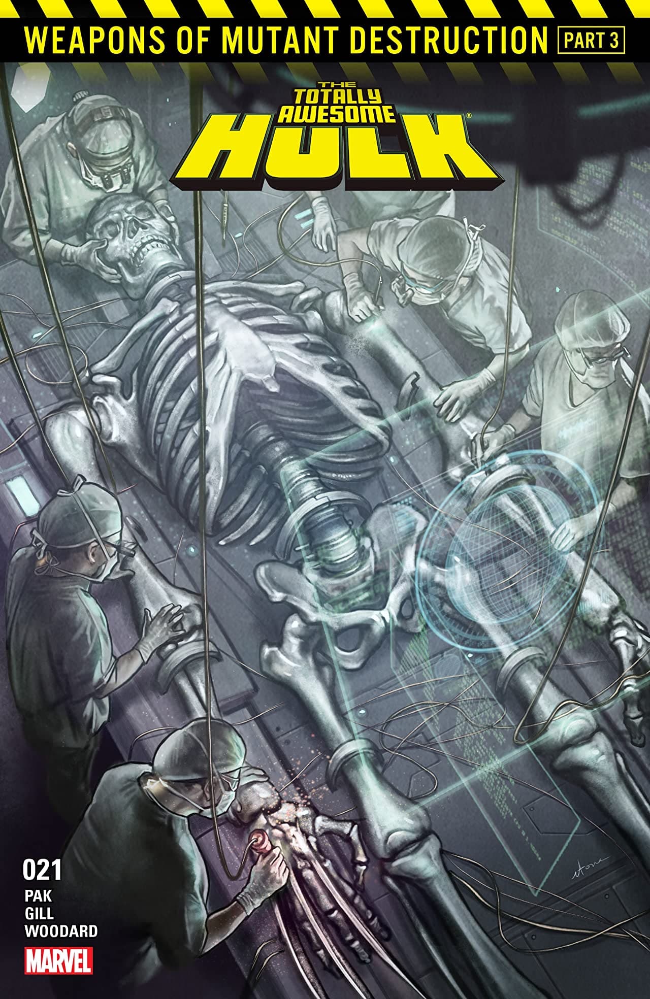 The Totally Awesome Hulk #21 cover