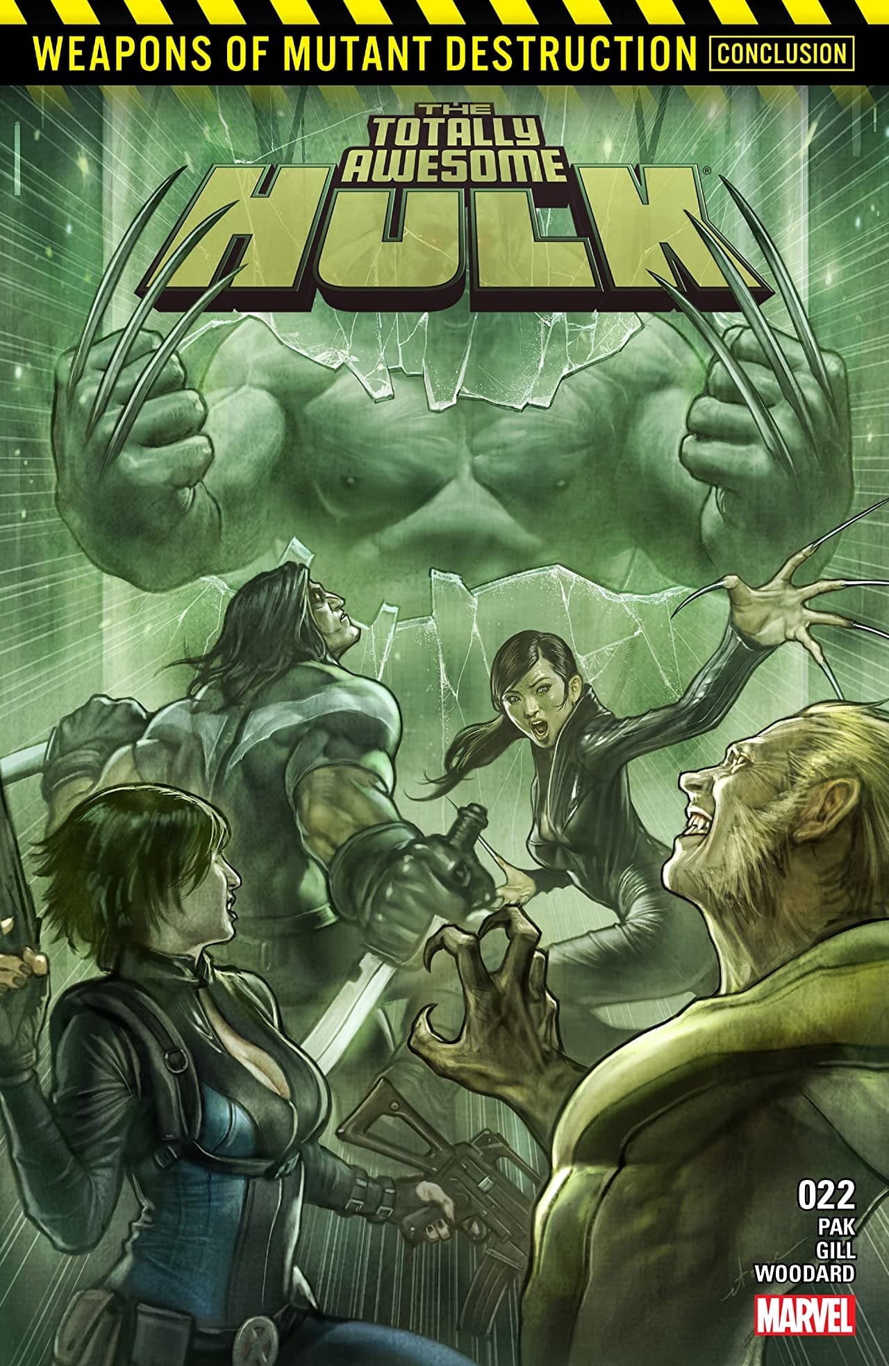 The Totally Awesome Hulk #22 cover