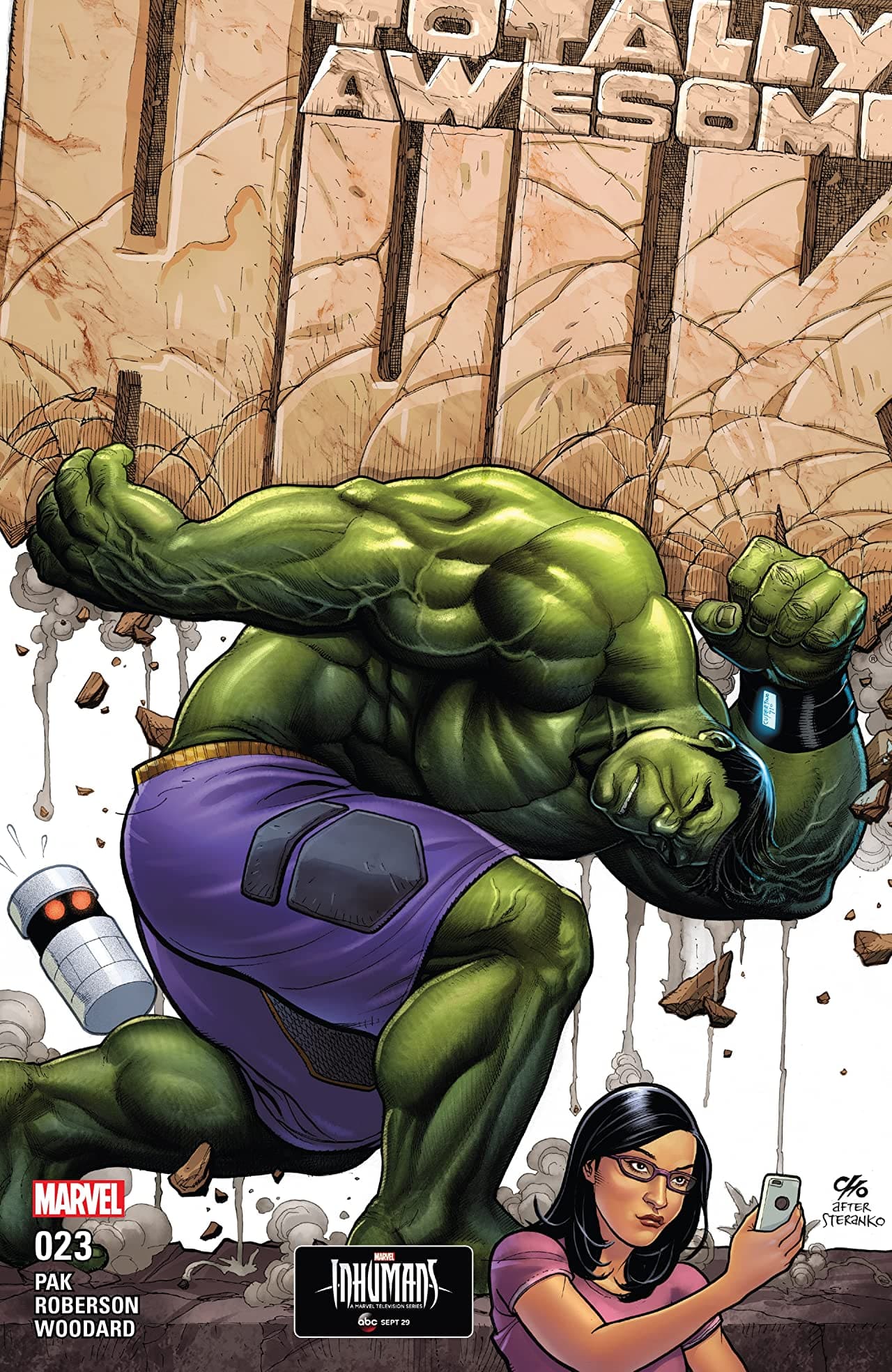 The Totally Awesome Hulk #23 cover
