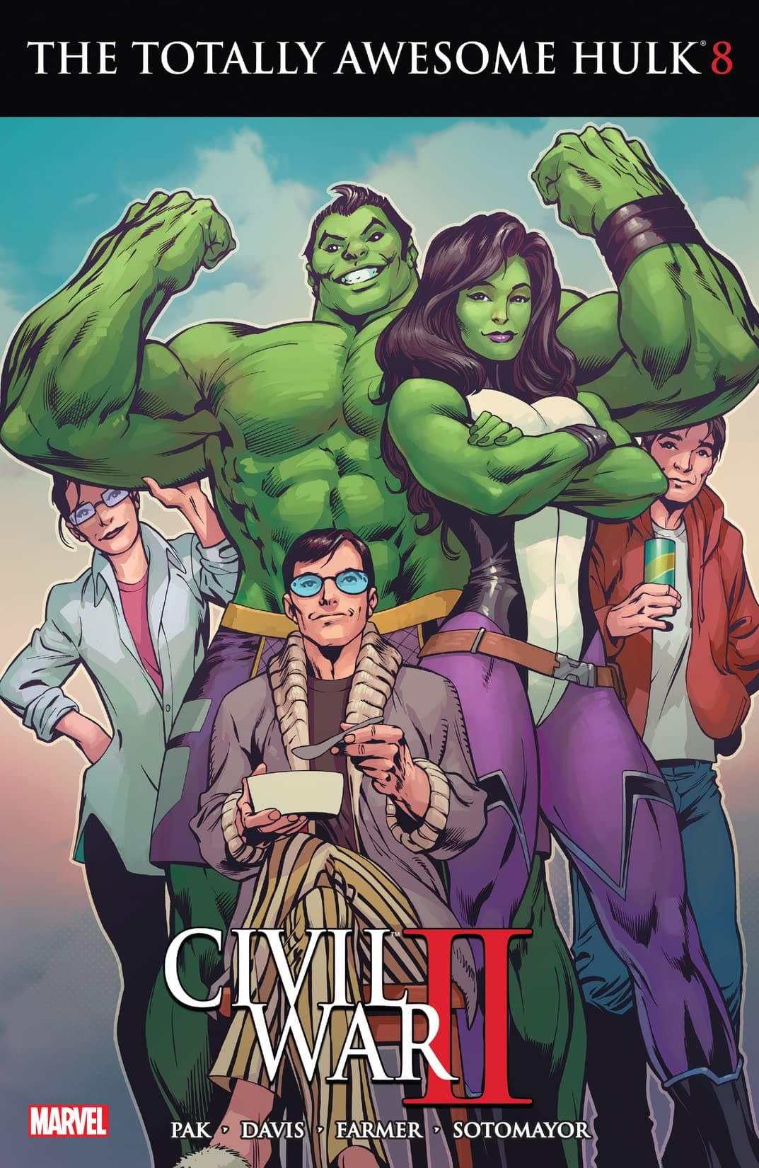 The Totally Awesome Hulk #8 cover
