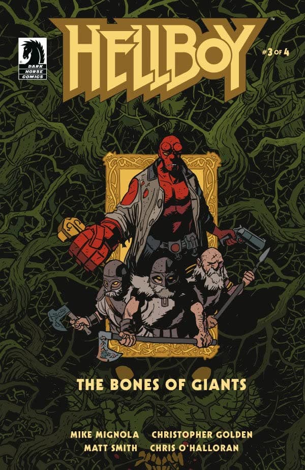 Hellboy: The Bones of Giants #3 cover