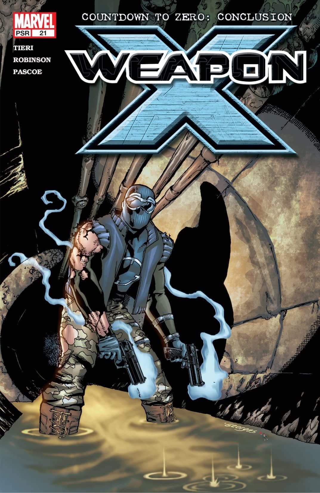 Weapon X #21 cover