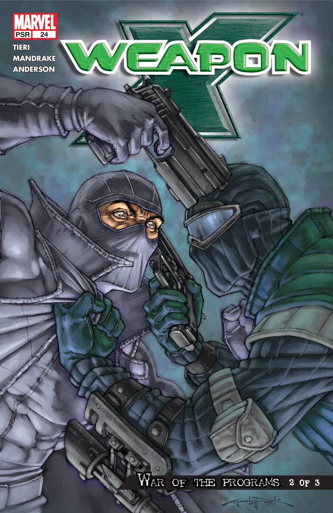 Weapon X #24 cover