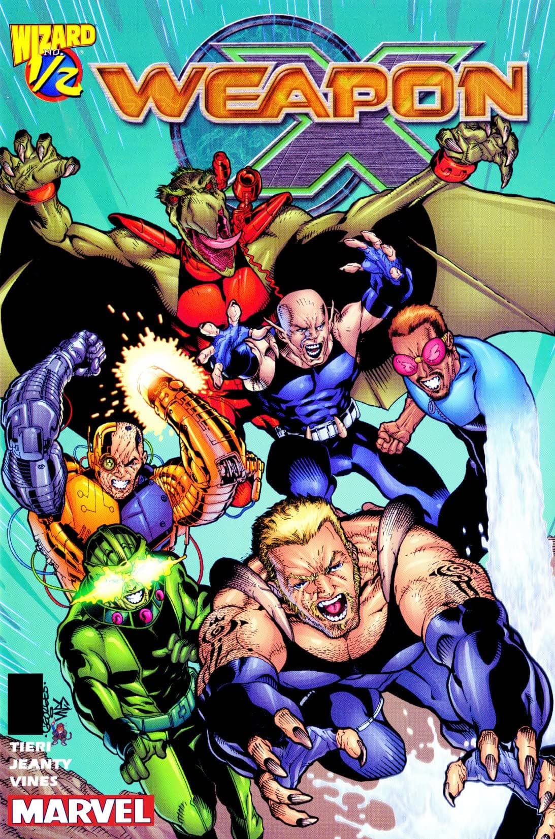 Weapon X #½ cover