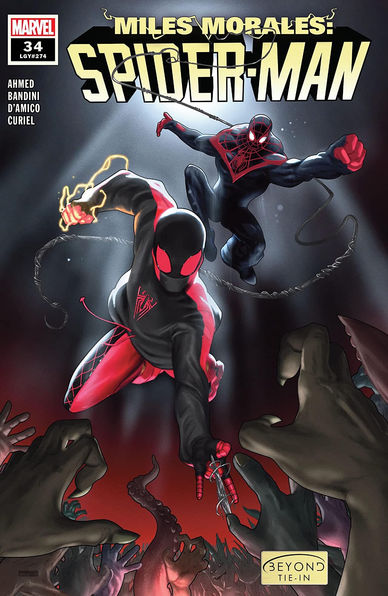 Miles Morales: Spider-Man #34 cover