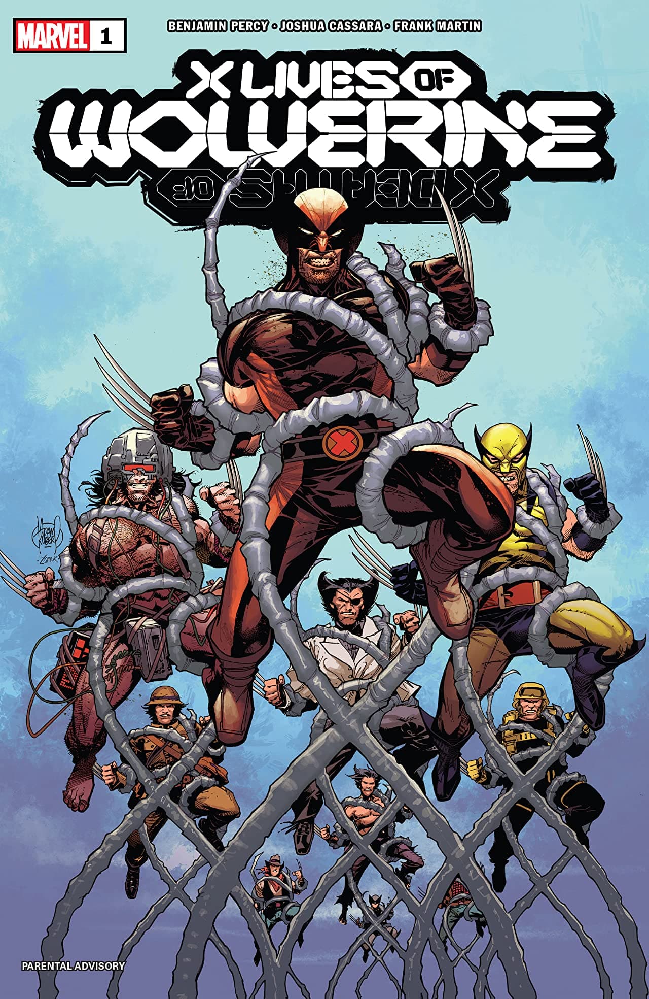 X Lives of Wolverine #1 cover