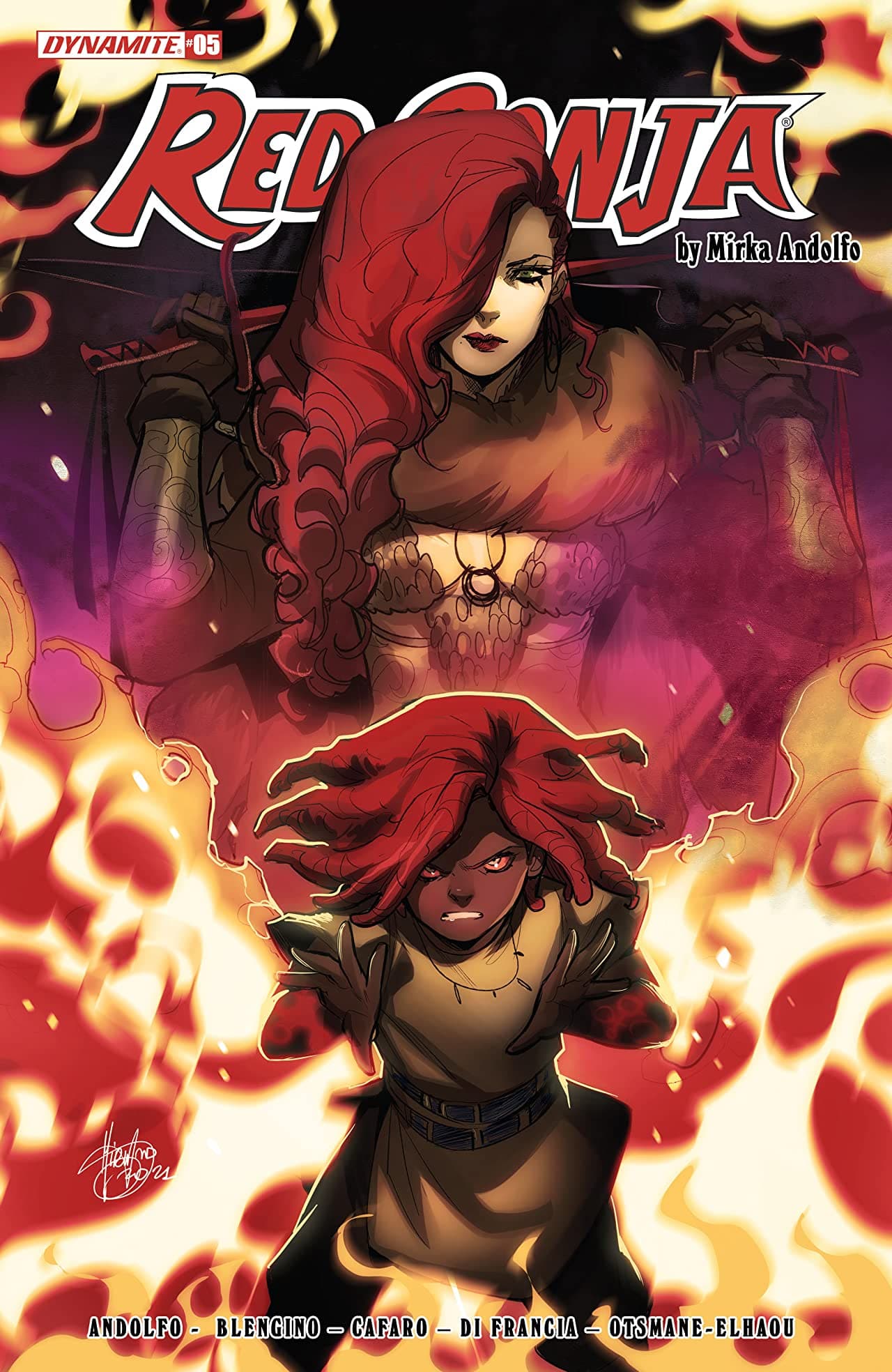 Red Sonja #5 cover